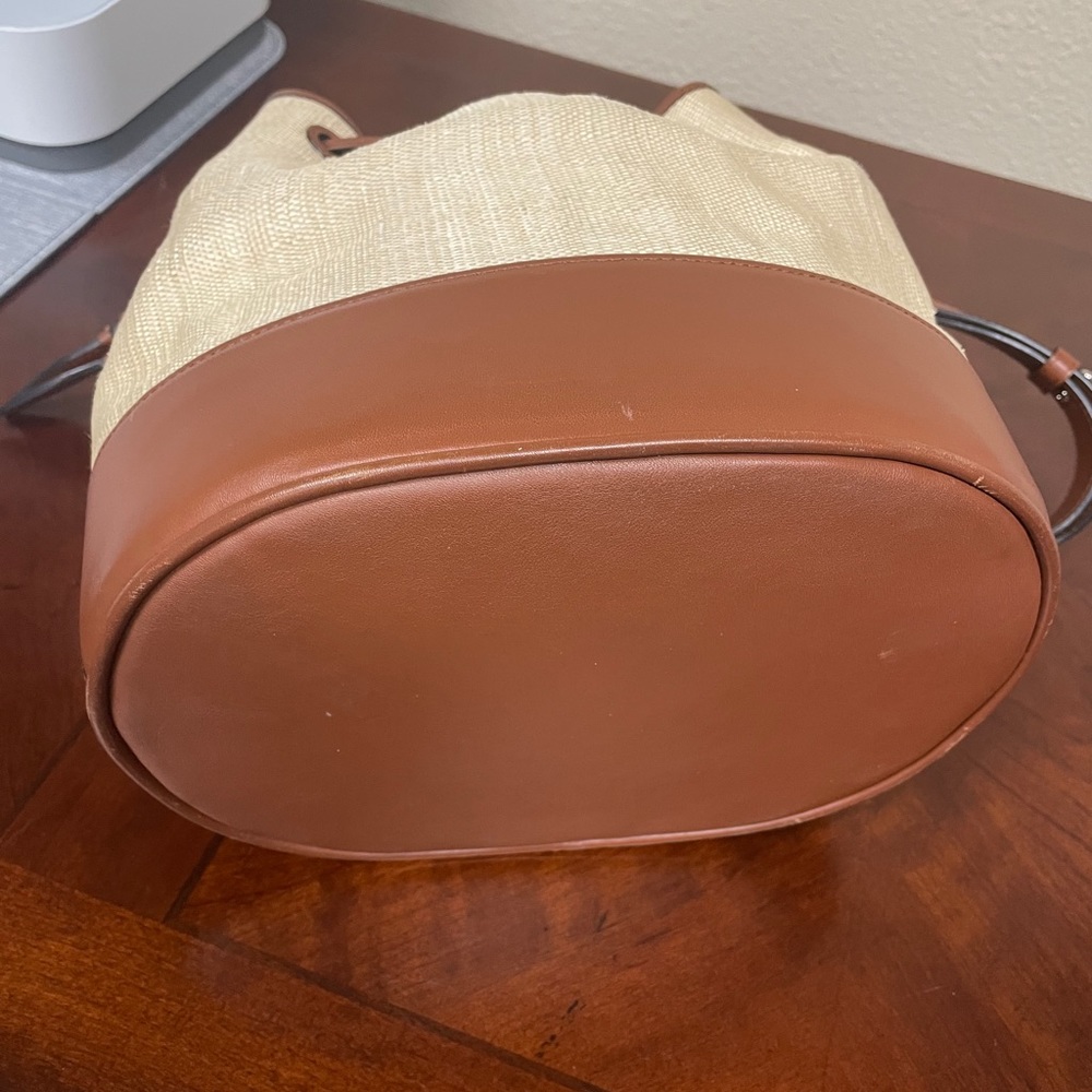 Hunting Season Drawstring in Woven Platano Cognac - Picture 15 of 16